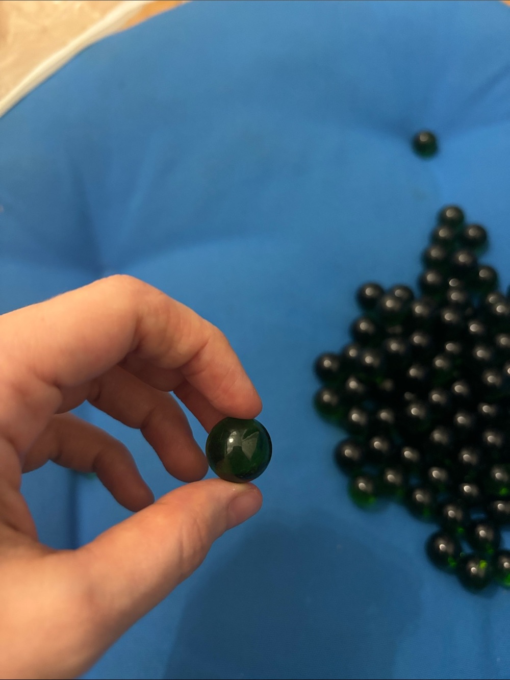 Marbles See Through Colored Dark/Light Green NWOTS - Picture 3 of 8